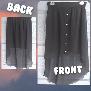 Charlette Ruse Hi-Low Skirt